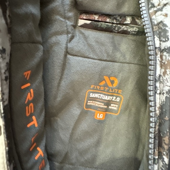 First Lite Sanctuary 2.0 Jacket Specter Size L - Picture 4 of 6